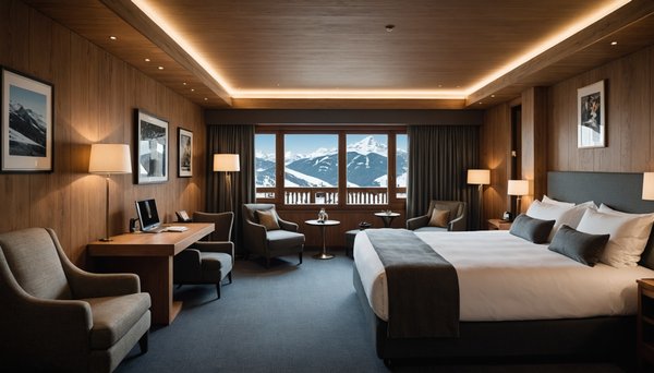 Luxe et ski au cœur de l'hôtel méribel mottaret